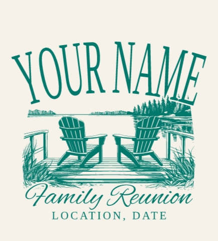 Family Reunion t-shirt design 9