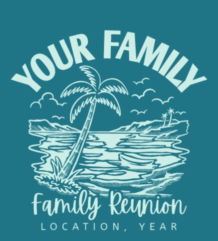 Family Reunion t-shirt design 8