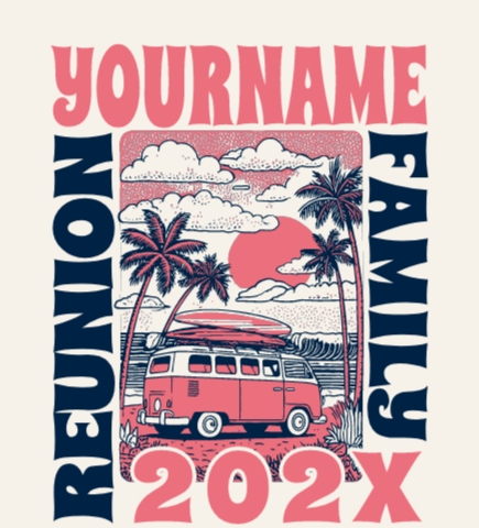 Family Reunion t-shirt design 1