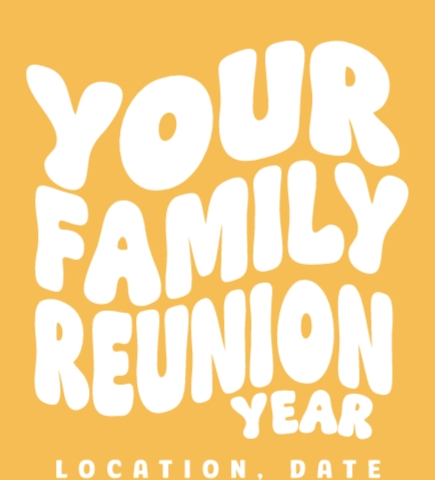 Family Reunion t-shirt design 22