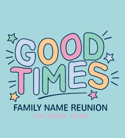 Family Reunion t-shirt design 21