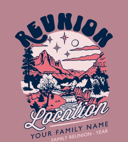 Family Reunion t-shirt design 20