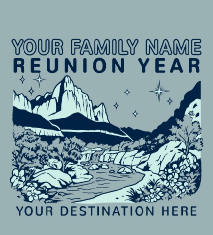 Family Reunion t-shirt design 19