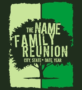 Family Reunion t-shirt design 22