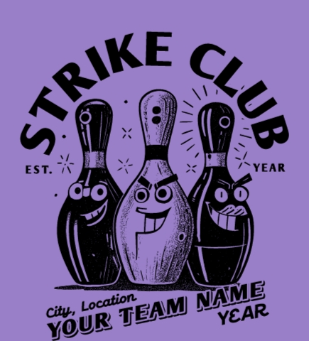 Create Custom Bowling Tees