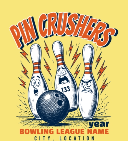 Create Custom Bowling Tees