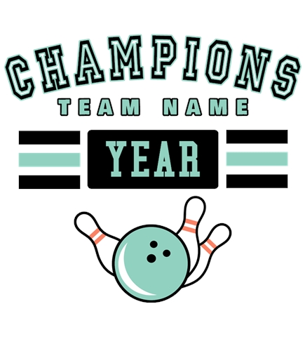 Bowling t-shirt design 10