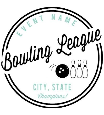 Bowling t-shirt design 28