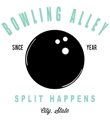 Bowling t-shirt design 17