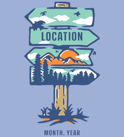 Beach t-shirt design 38