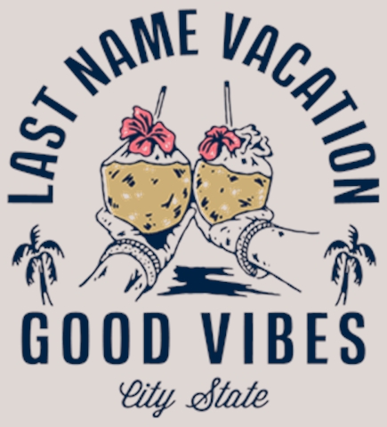 Family Vacation t-shirt design 2
