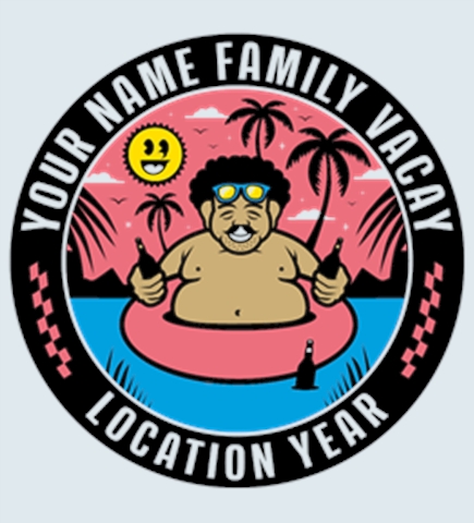 Beach t-shirt design 46