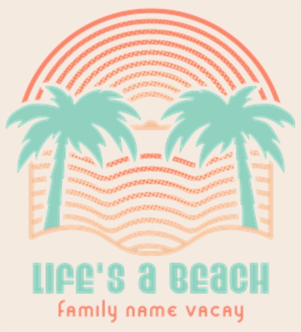 Custom Beach T-Shirts | UberPrints