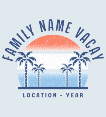 Family Vacation t-shirt design 18