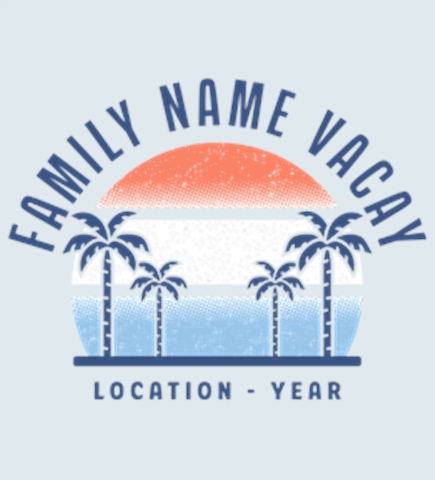 Custom Vacation T-Shirts | Create Online at UberPrints