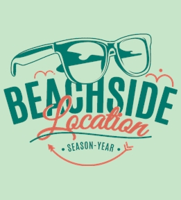 Beach t-shirt design 32