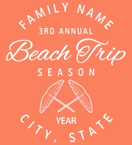Family Vacation t-shirt design 75