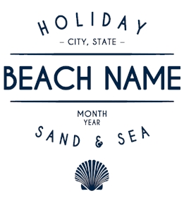Beach t-shirt design 58