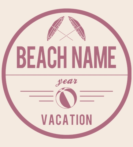 Beach t-shirt design 57