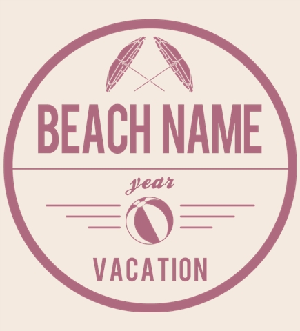 Beach t-shirt design 49