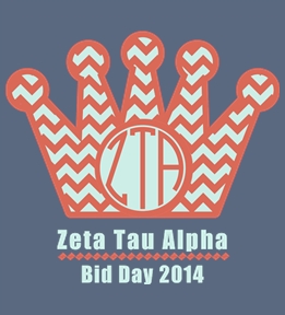 Zeta Tau Alpha t-shirt design 63