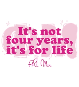 Phi Mu t-shirt design 117