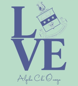 Alpha Chi Omega t-shirt design 104