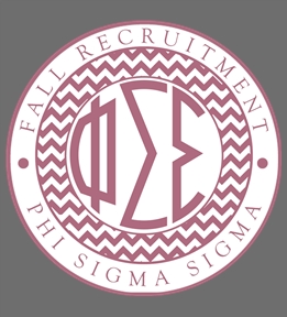 Phi Sigma Sigma t-shirt design 50