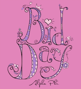 Alpha Phi t-shirt design 109