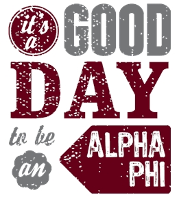 Alpha Phi t-shirt design 61