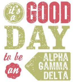 Alpha Gamma Delta t-shirt design 58