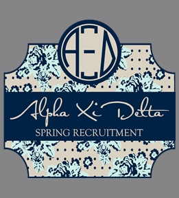 Custom Alpha Xi Delta Shirts | Design Online at UberPrints.com