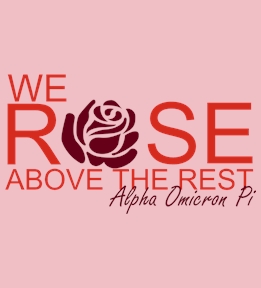 Alpha Omicron Pi t-shirt design 109