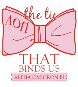 Alpha Omicron Pi t-shirt design 119