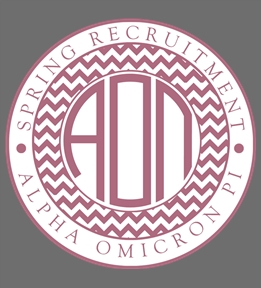 Alpha Omicron Pi t-shirt design 54