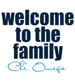 Chi Omega t-shirt design 120