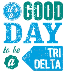 Delta Delta Delta t-shirt design 110