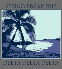 Delta Delta Delta t-shirt design 56