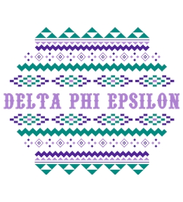 Delta Phi Epsilon t-shirt design 116