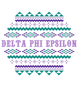 Delta Phi Epsilon t-shirt design 112