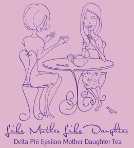 Delta Phi Epsilon t-shirt design 105