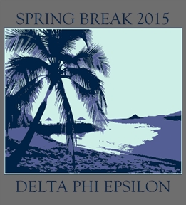 Delta Phi Epsilon t-shirt design 67