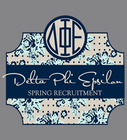 Delta Phi Epsilon t-shirt design 52