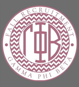 Gamma Phi Beta t-shirt design 55