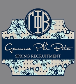 Gamma Phi Beta t-shirt design 49