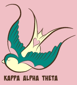 Kappa Alpha Theta t-shirt design 124