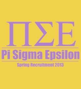Pi Sigma Epsilon t-shirt design 86