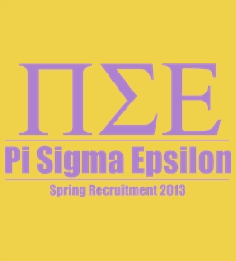 Pi Sigma Epsilon t-shirt design 78