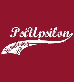 Psi Upsilon t-shirt design 88