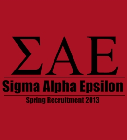 Sigma Alpha Epsilon t-shirt design 83